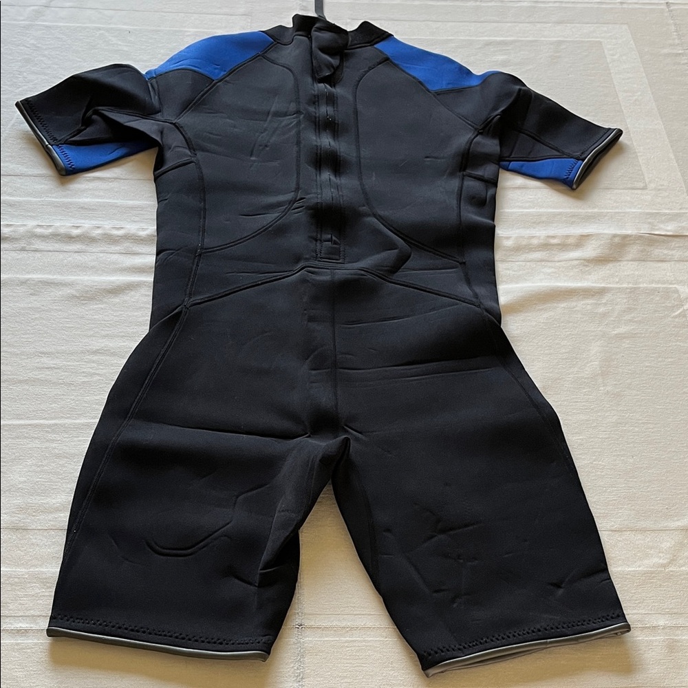 O’Brien Men’s Black and Blue Short Wetsuit Size Large - Picture 6 of 9